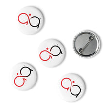 Load image into Gallery viewer, Set of 5 pin buttons
