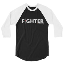 Load image into Gallery viewer, Fighter 3/4 sleeve raglan shirt
