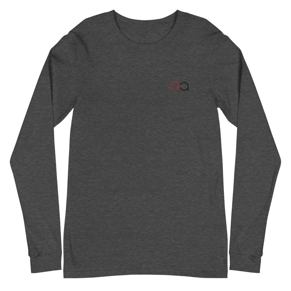 Embroidery Trademark Unisex Long Sleeve Tee